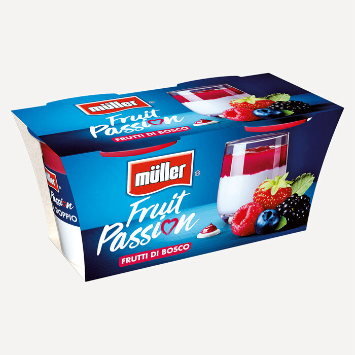 YOGURT PASSION FRUTTI DI BOSCO GR 125X2 MULLER