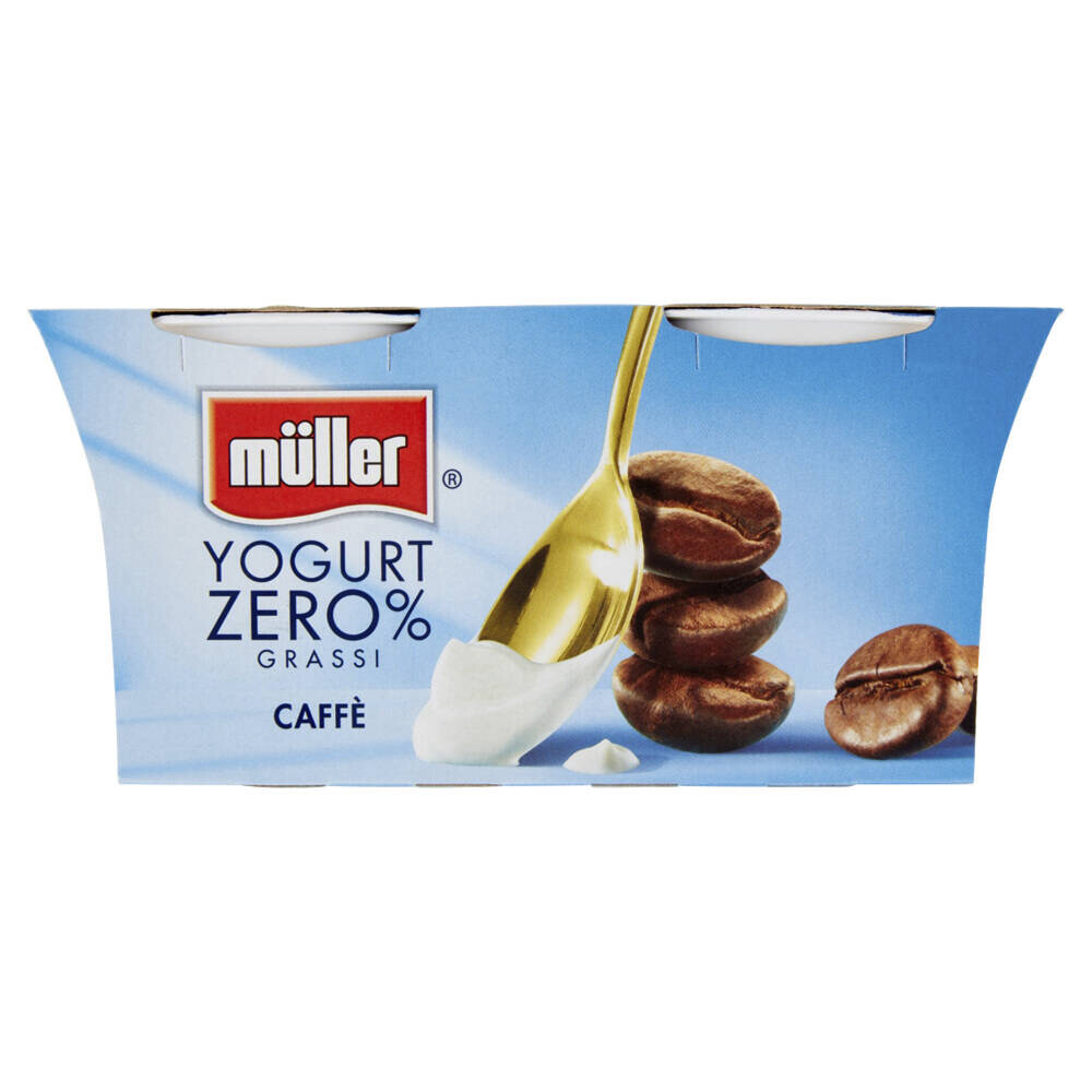 YOGURT CAFFÈ MAGRO 0% GR 125X2 MULLER