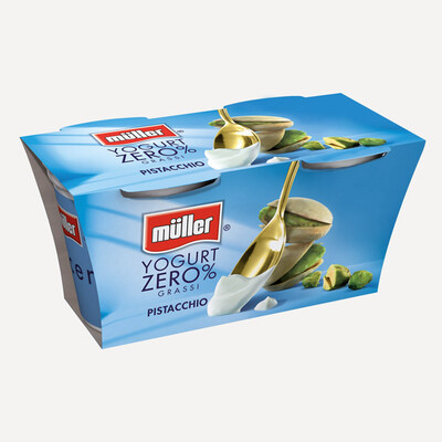 YOGURT PISTACCHIO MAGRO 0% GR 125X2 MULLER