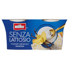YOGURT VANIGLIA SENZA LATTOSIO GR 125X2 MULLER