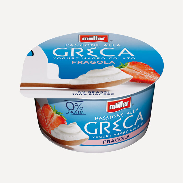 YOGURT PASS GRECA FRAGOLA GR 150 MULLER