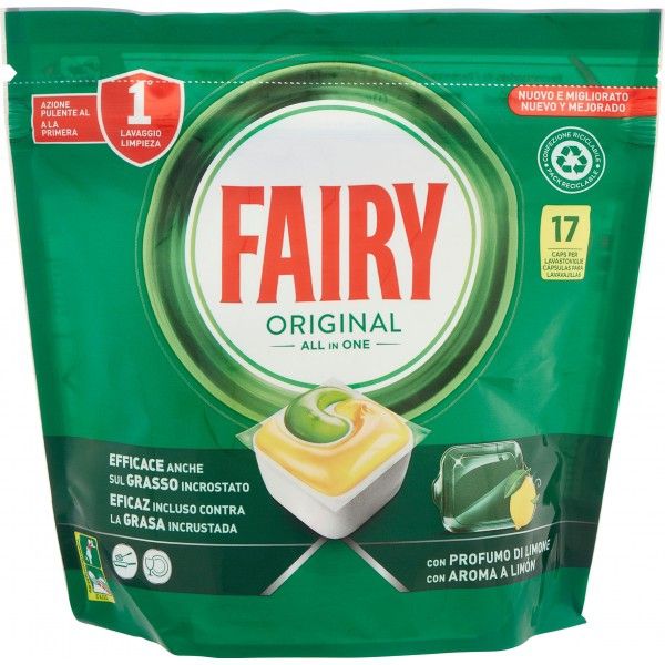 FAIRY ORIGINAL LEMON 17 CAPS