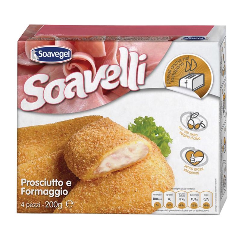 SOAVELLI PROSC/FORMAGG GR 200 SOAVEGEL SOAVELLI PROSC/FORMAGG GR 200 SOAVEGEL