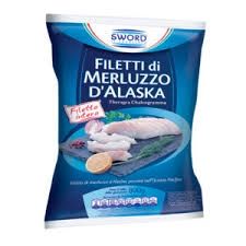 FILETTI DI MERLUZZO D&#39;ALASKA KG.1 - SWORD