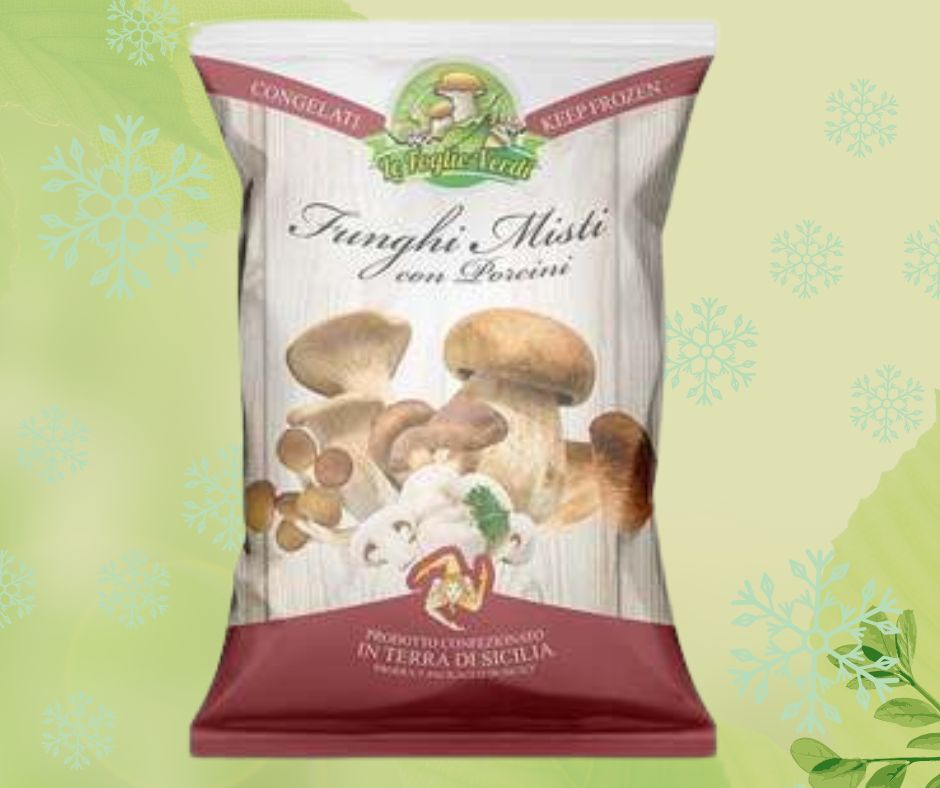 FUNGHI MISTO BOSCO KG.1 &quot;LE FOGLIE VERDI&quot;