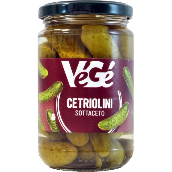 CETRIOLINI IN ACETO VASO VASO GR 290 12 VEGE
