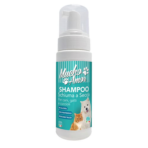 SHAMPOO SCHIUMA A SECCO CANI GATTI ML200