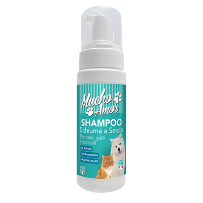 SHAMPOO SCHIUMA A SECCO CANI GATTI ML200