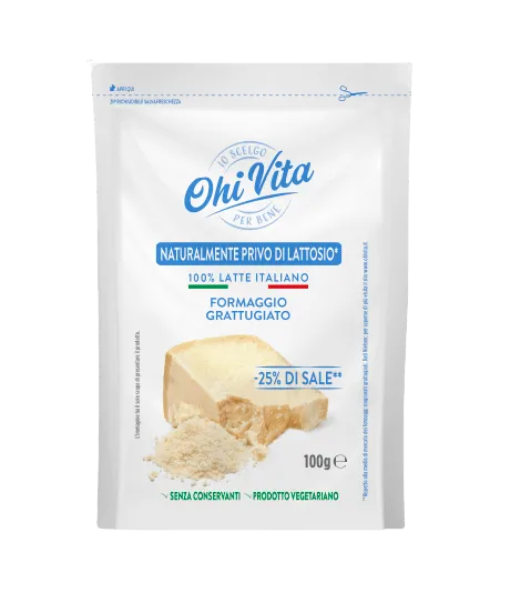 FORMAGGIO GRATT S LATTOSIO GR 100  OHI VITA