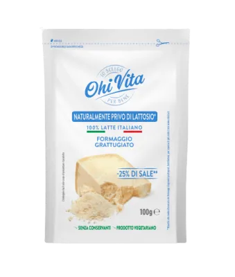 FORMAGGIO GRATT S LATTOSIO GR 100  OHI VITA