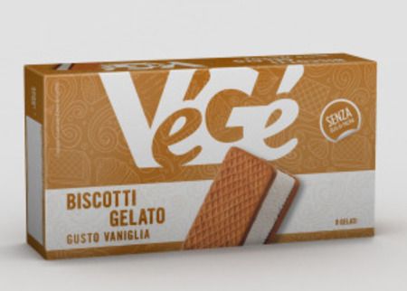 BISCOTTO GELATO VANIGLIA PZ 8 GR 400 VEGE