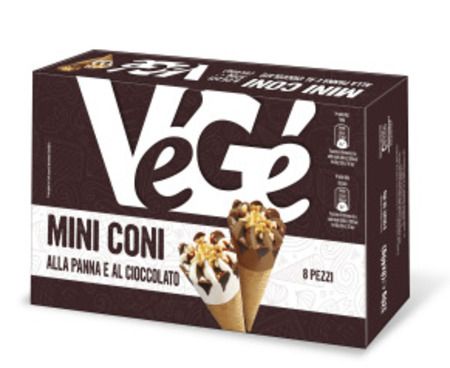 MINI CONI GELATO PANN CIOCC GR 320 6 V G