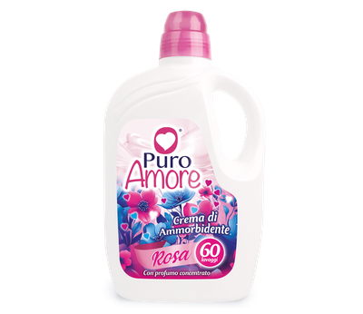PURO AMORE CREMA DI AMMORBIDENTE ROSA 60 LAV