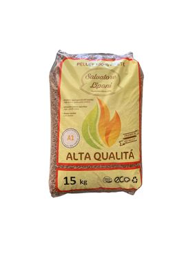 PELLET 100% ABETE A1 SACCO 15 KG