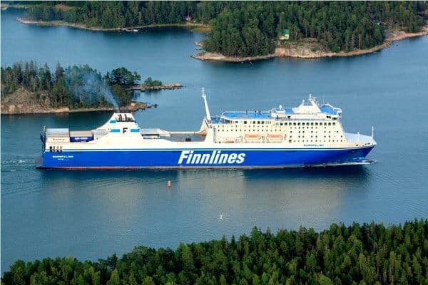 Overtocht Kapellskar- Langnass - Naantali Finnlines