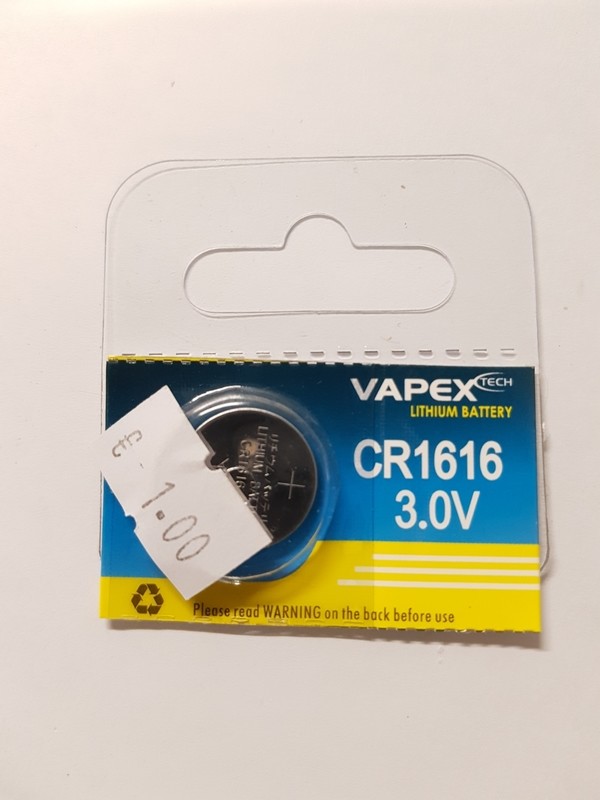 CR1616 3.0V Lithium