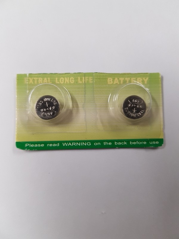AG5 LR48 1.5v Alkaline Button Cell x2