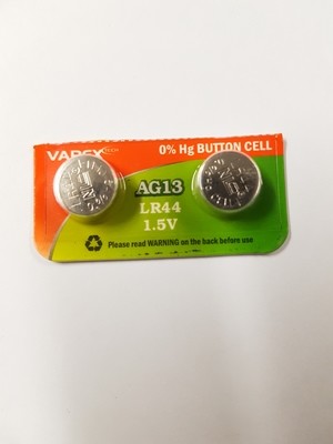 AG13 LR44 1.5v Alkaline Button Cell x2
