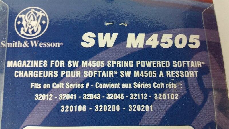 SW M4505 Spring Pistol Mag