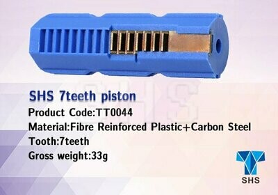 SHS 7 Metal Teeth Piston