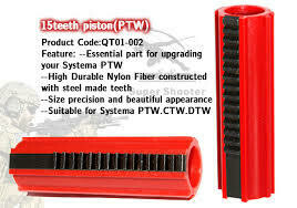 SHS 15 Metal Teeth Piston PTW