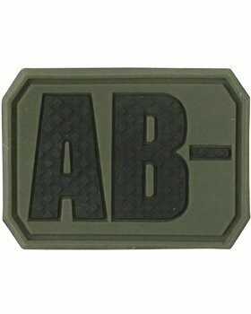 "AB-" Blood Group Rubber Patch