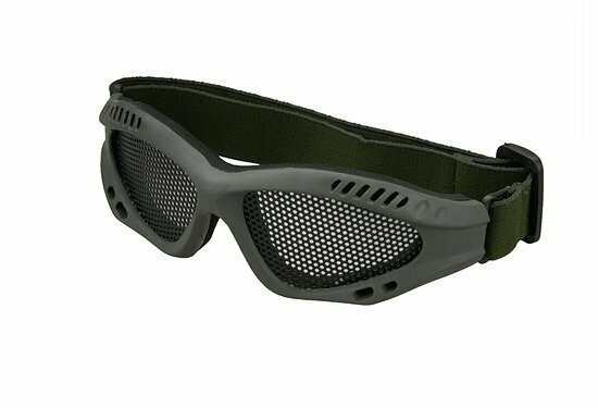 Mesh Goggles Olive