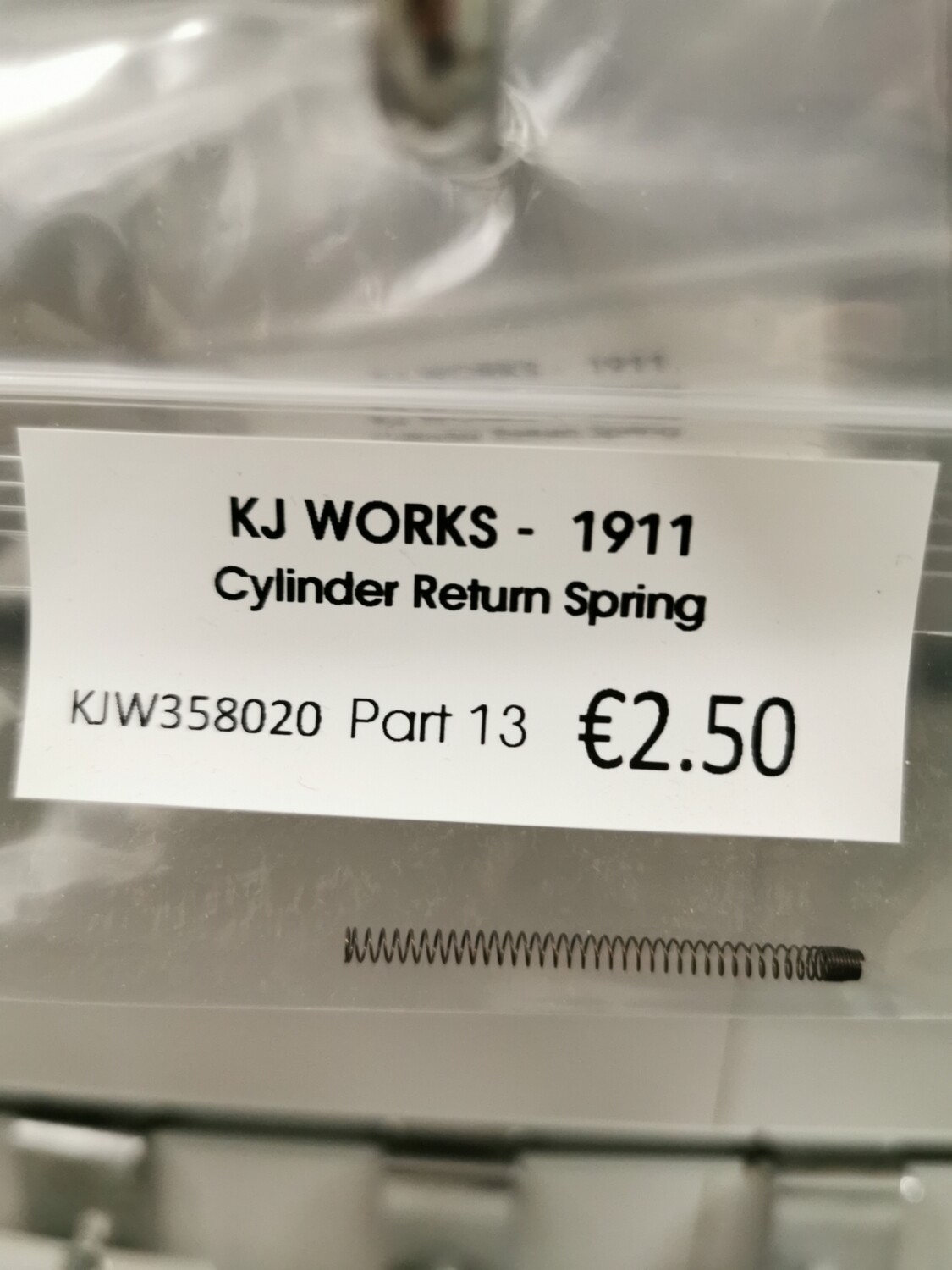 KJW  Part13 KP05 / KP08 / 1911 Cylinder Return Spring