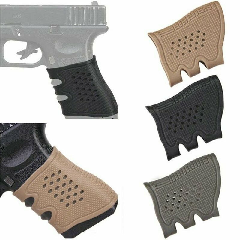 Pistol Rubber Grip Black