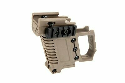 G Series Pistol Grip with Rails Tan