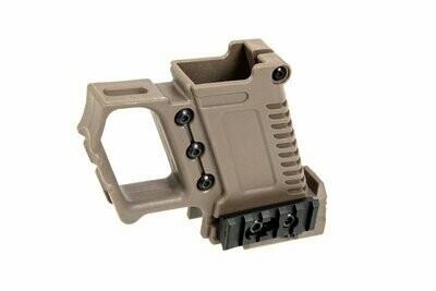 G Series Pistol Grip with Rails Tan