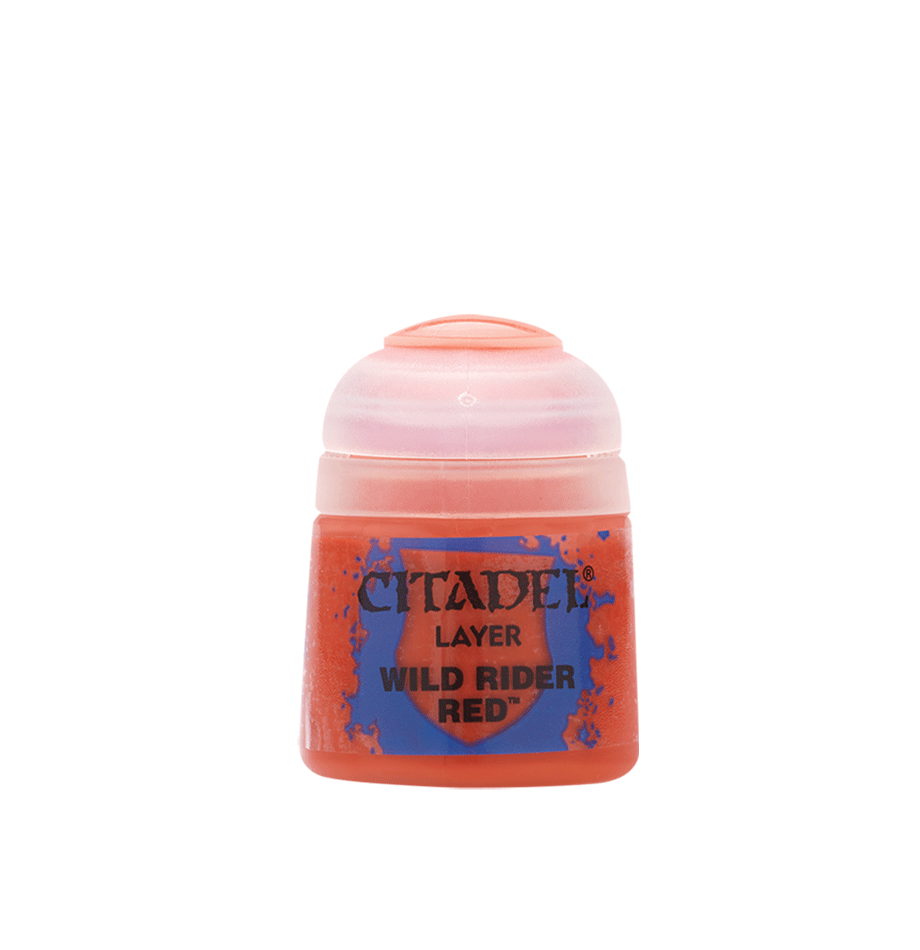 Wild Rider Red Layer Paint