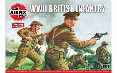 WWII British Infantry N. Europe Vintage Classics 1:76
