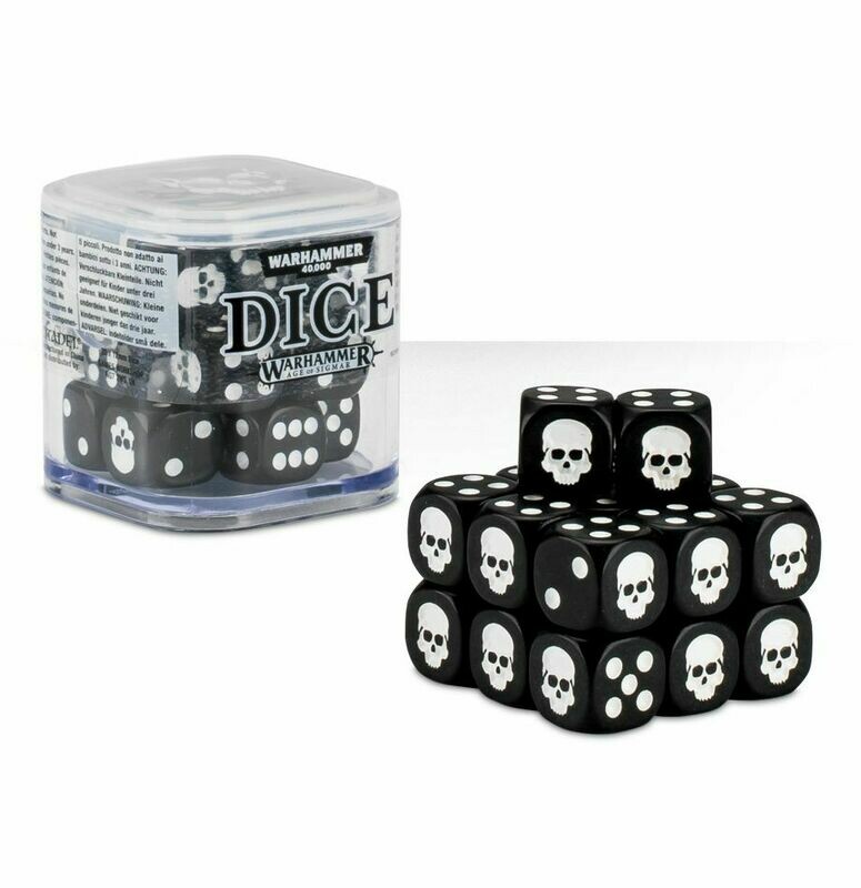 Citadel Dice Cube Black