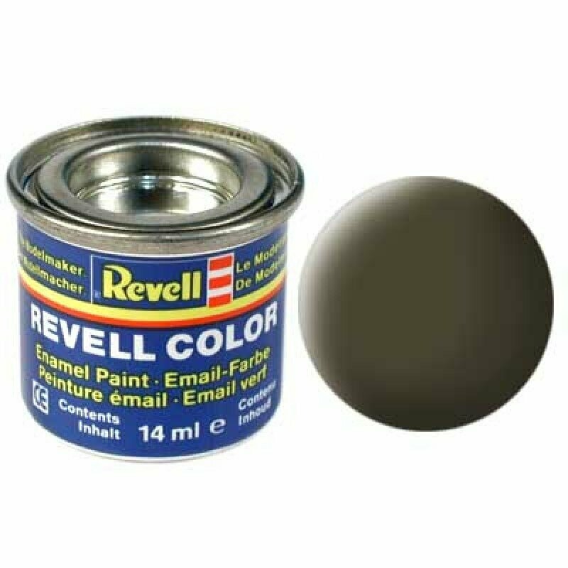 Revell 14ml Tinlets #40   Black-Green Matt