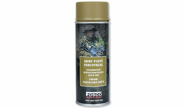 Fosco Spray Paint Flecktarn Grun