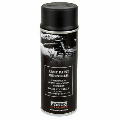Fosco Spray Paint Black