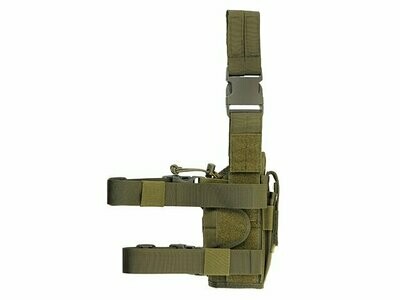 Drop leg Holster Left-Handed Olive