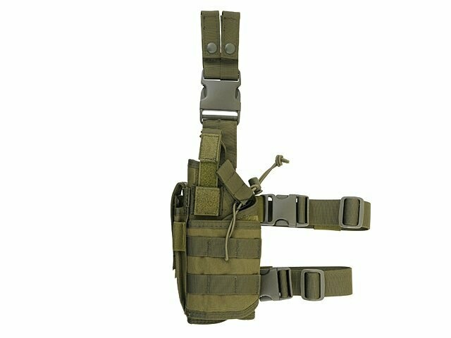 Drop leg Holster  Left-Handed Olive