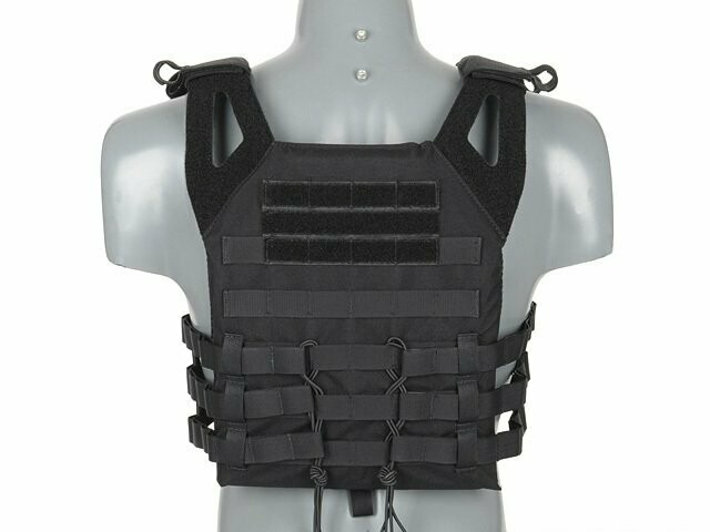 Jump Plate Carrier Tactical Vest - Black