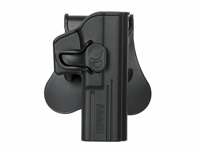 Amomax TM KJW Glock 17/18  Polymer Holster Black