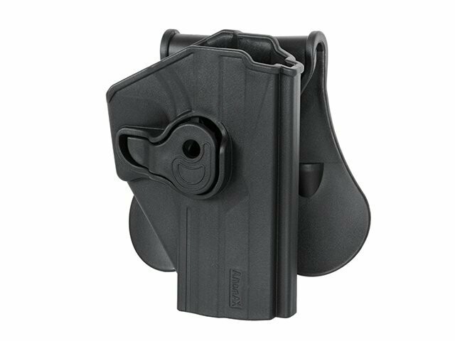 Amomax  USP & GTP9 Polymer Holster Black