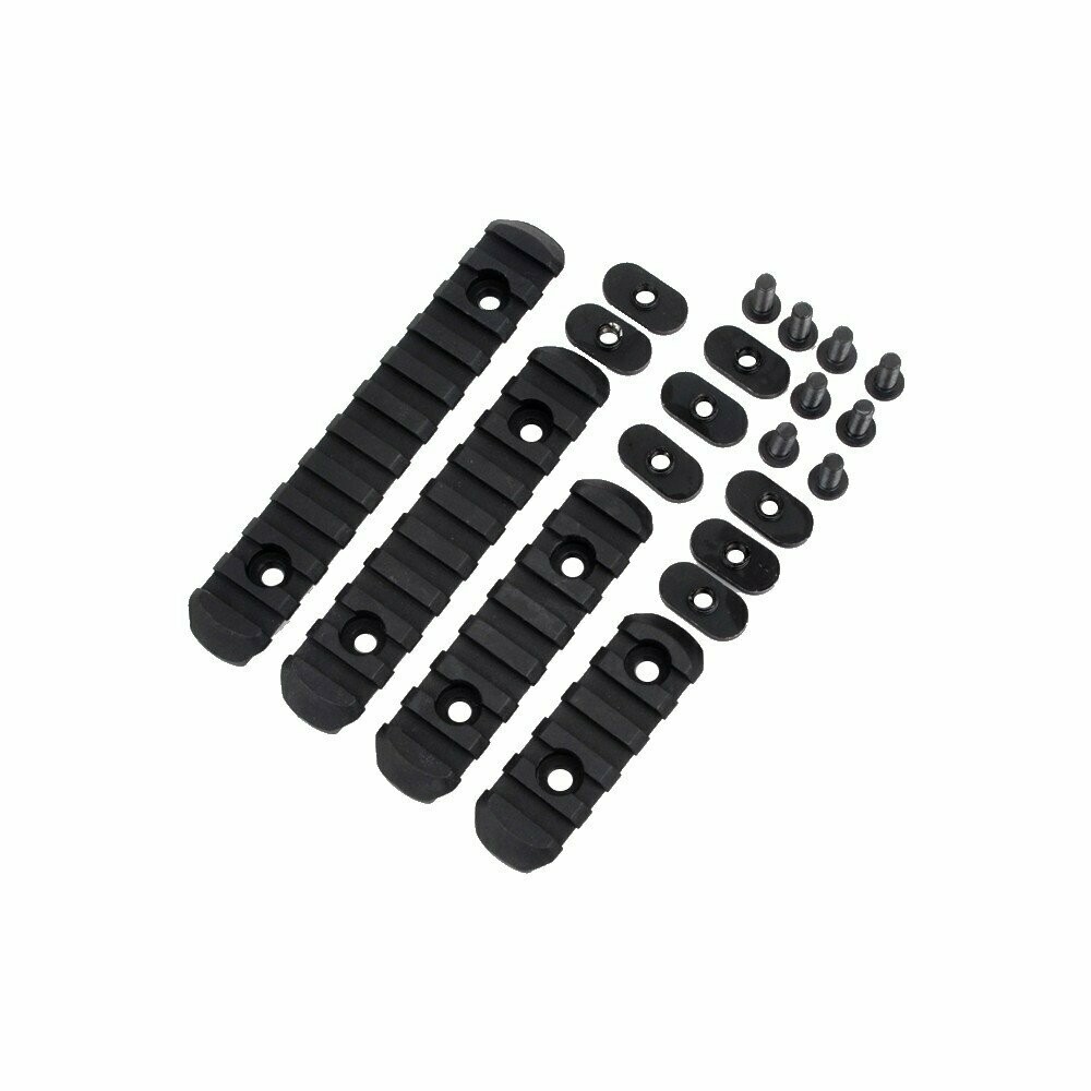 4pc  MOE Rail Set Black