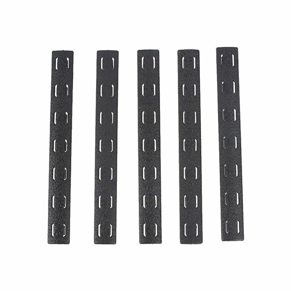 Key-Mod Rail Cover  5 pack BLACK