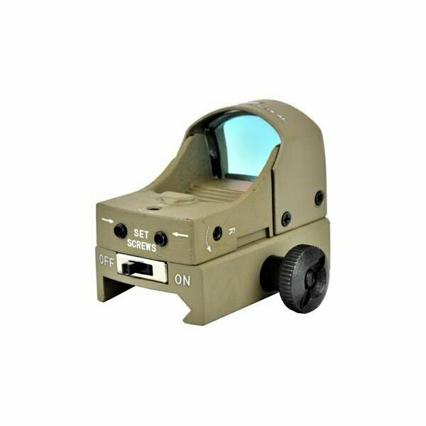 Micro Red Dot Tan