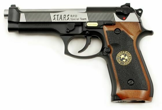 WE M92 Samurai Edge Biohazard GBB Pistol - Two Tone