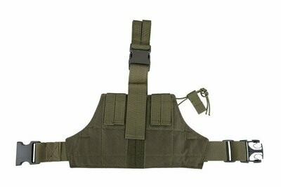 Molle Drop Leg Panel - olive