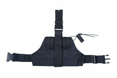 Molle Drop Leg Panel - Black