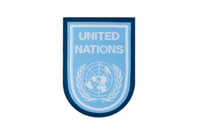 UN United Nations Woven Patch