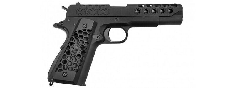WE 1911 GEN 2 Hex cut GBB full metal black